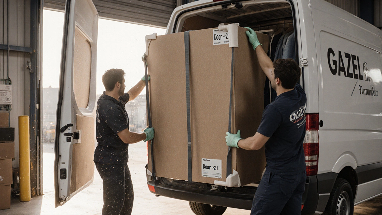 Как осуществляется доставка курьером: пошаговый процесс перевозки мебели на Газели