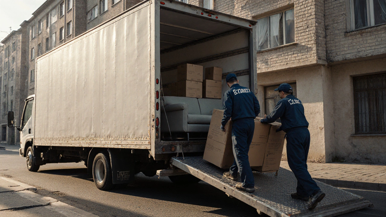 Сколько стоит перевезти вещи по городу: цены на грузовое такси и грузчики в 2025 году