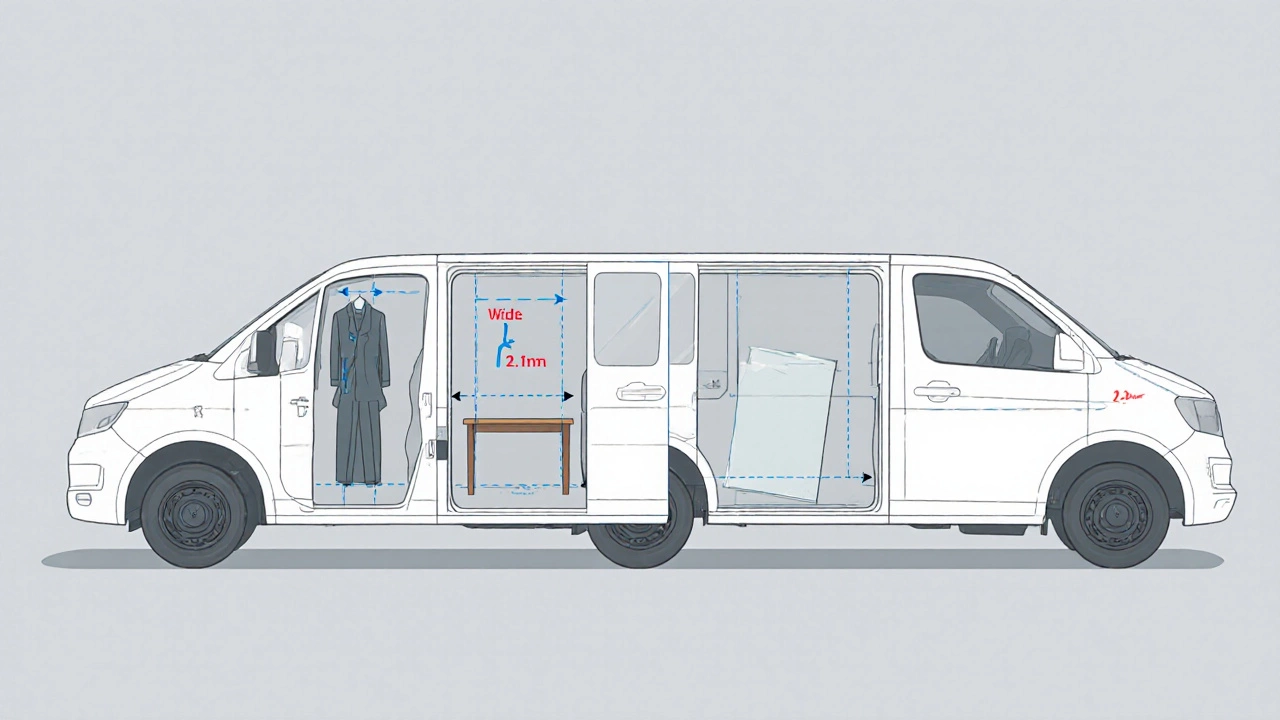 Сравнение трёх типов Газелей с подходящими грузами: стандартной, расширенной и фургоном.