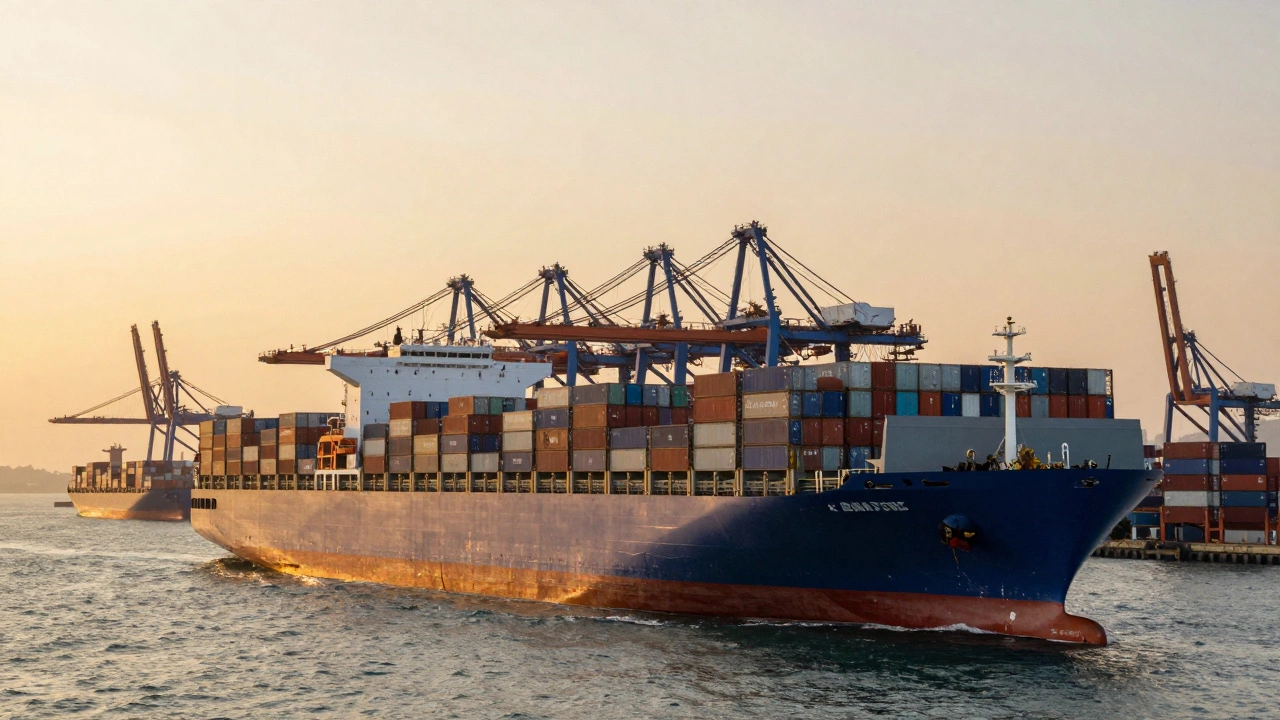 Какой вид транспорта занимает 1 место в мировом грузообороте?