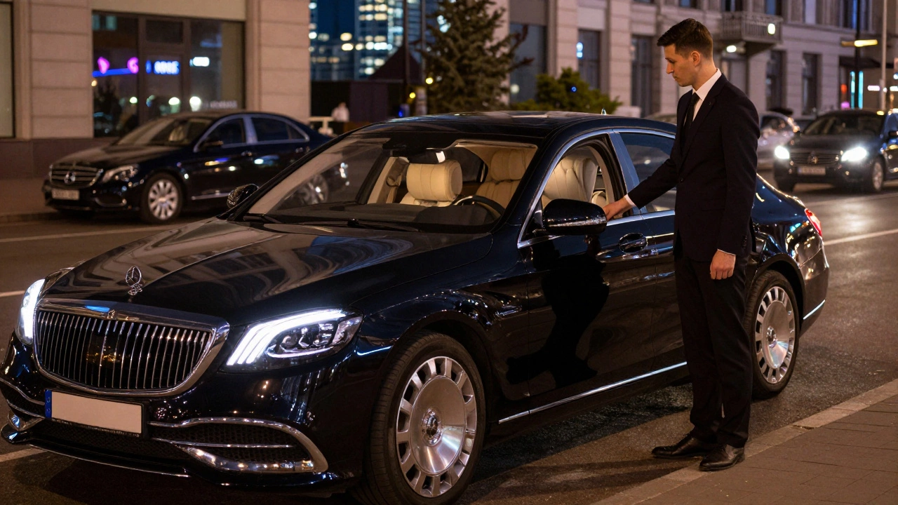 Как заказать Майбах в такси?