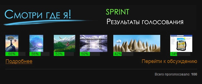 SPRINT | Результаты голосования